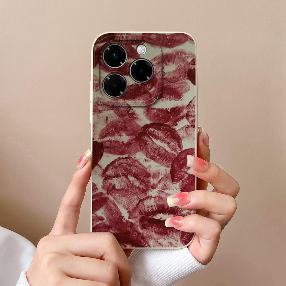 

Корпус для Infinix Hot 50 Pro Plus 50i Note 40X Smart 9 Zero 40 4G 5G Мягкий чехол с небольшим цветочным узором Силиконовый прочный противоскользящий чехол для Infinix Новый чехол Infinix Hot 50 Pro+ 4G