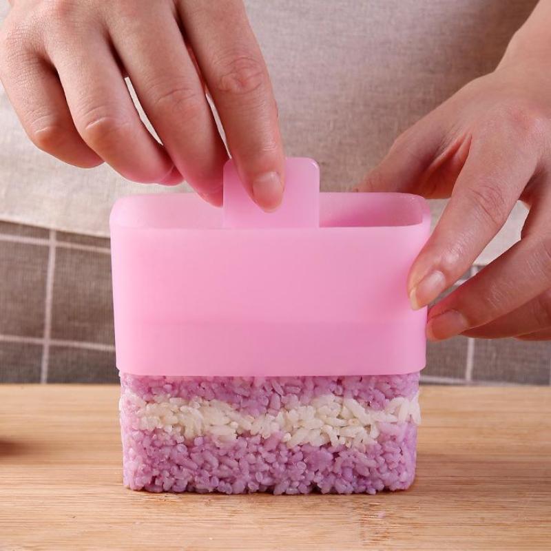 Formička na onigiri Domácí kuchyň Kuchyňské náčiní Pro kuchyň 4-5ks Sada Lis na sushi Pohodlné DIY Bento příslušenství Rýžové koule