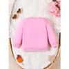 Kids Crewneck Sweatshirt, Cute Cowboy Print Long Sleeve Top