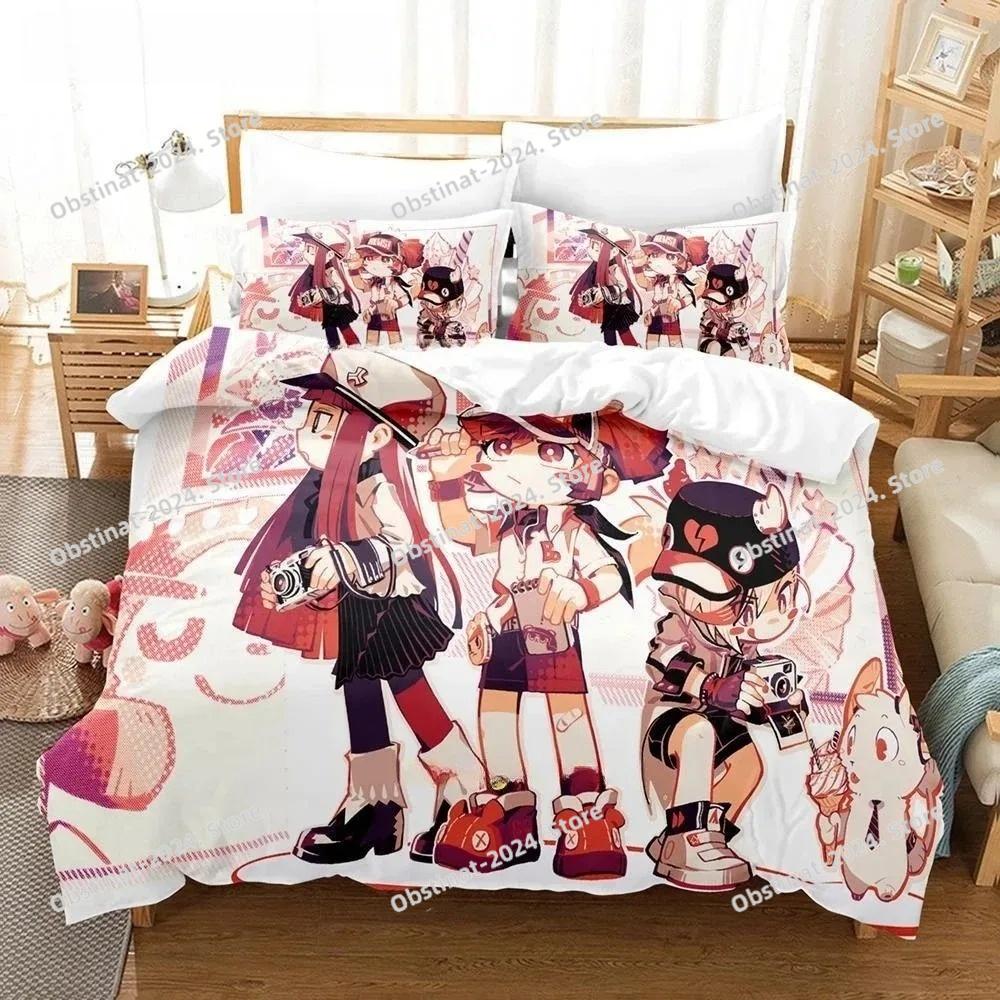 Anime Duvet Cover Pillowcase Music Game M-Muse Dash Bedding Set Adult Boy Girl bedroom decoration Single Double Large Size Gift
