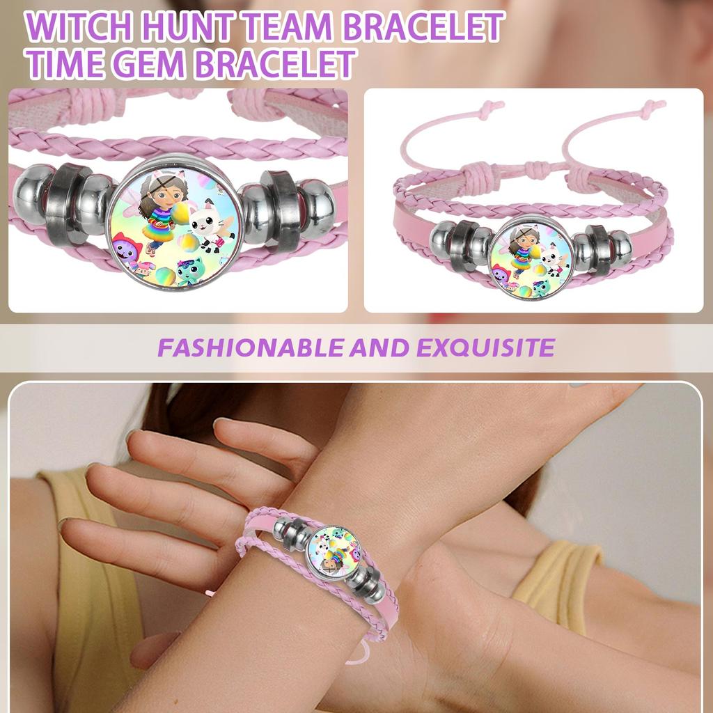 Bracelet Time Bracelet  Black Fashion Versatile Hand Rope Jewelry