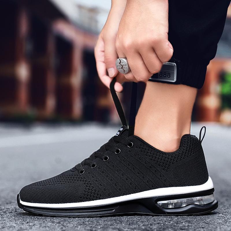 Spring and summer mesh shoes, youth white sneakers, mesh running shoes, student leisure