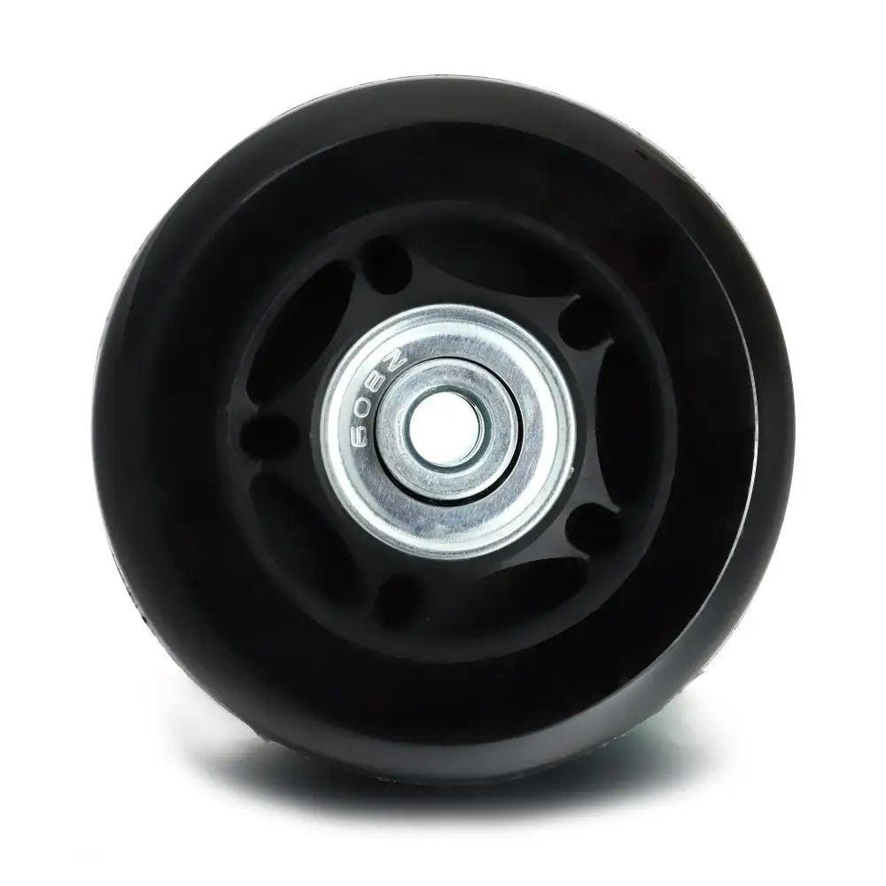 Flexibla Gummibagagehjul Slitstarkt Hjulbyteset Resa