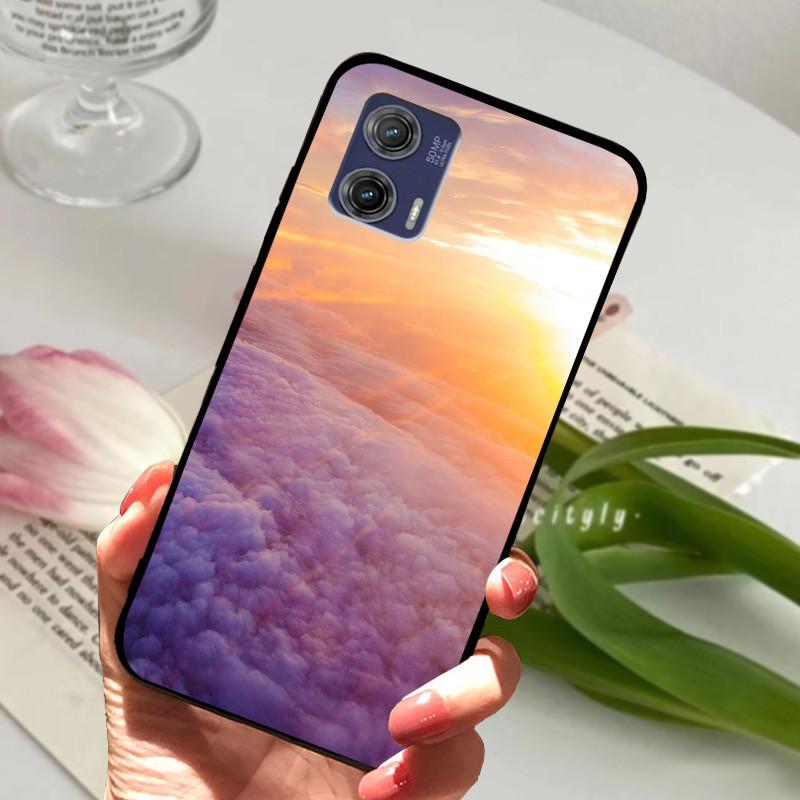 For Motorola Edge 50 Fusion Cases Animal Painted Soft Silicone Phone Cases for Moto Edge 50 Fusion Back Covers Coque Bumper