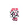 Scared Skeleton Ghost Series 925 Silver Charm Halloween hat Bead Fit Women Bracelet Jewelry For Gift
