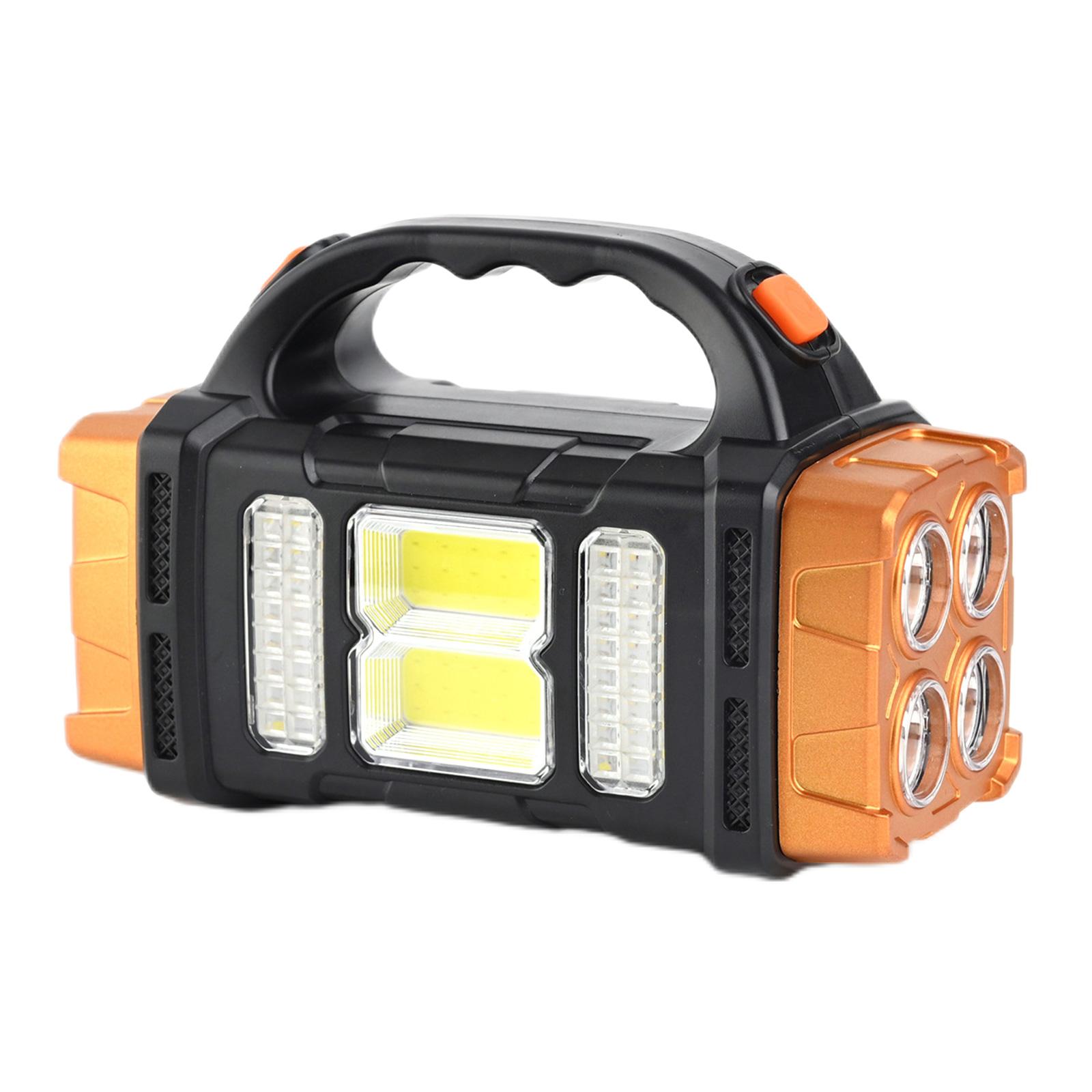 

USB LED Floodlight Waterproof Solar Indoor Work Lamps Non-slip Night Fishing Flashlights 4 Light Source Modes Lighting Equipment