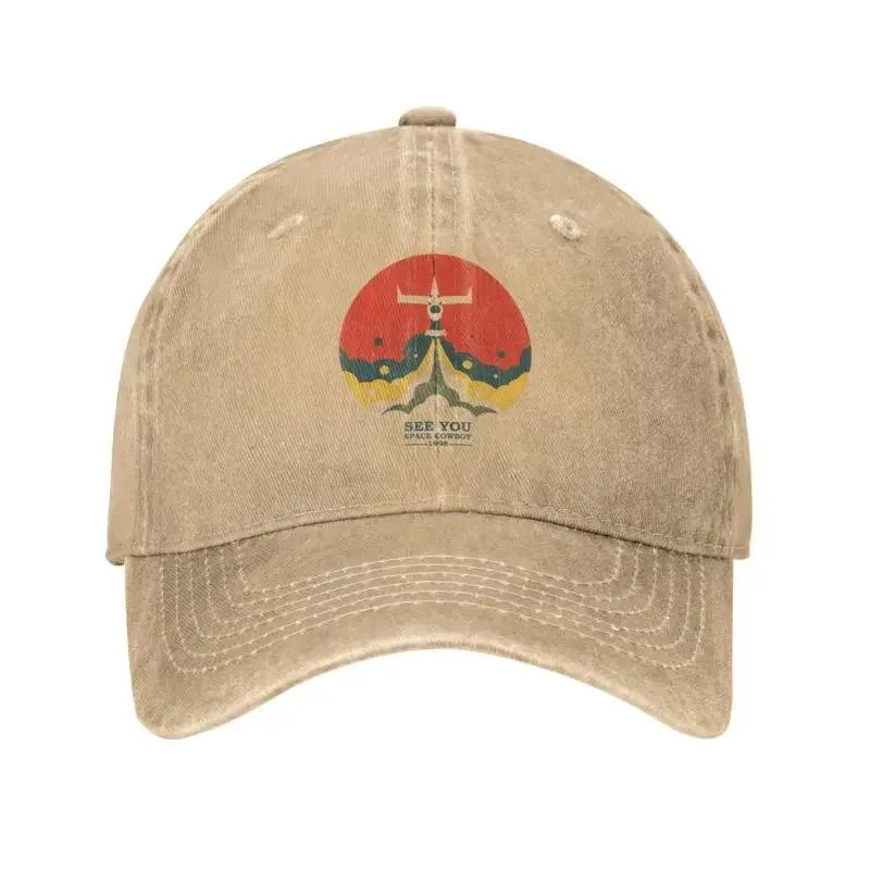 Classic Cotton Cowboy Bebop See You Space Cowboy Baseball Cap Unisex Women Personalized Adjustable Adult Childhood Memory Dad Hat