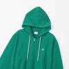Champion Long Sleeve Cotton 10oz Reverse Zip Hooded Sweatshirt with Deep Size L Women's 100% Weave® One-Point Logo, Green, (CW-Z101)