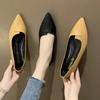 Spring and Summer New Low-heeled Flat-bottomed Shallow-mouth Commuter Casual Single Shoes Women's Tide