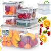 Food Containers with Lid and Seal 7 Pcs.