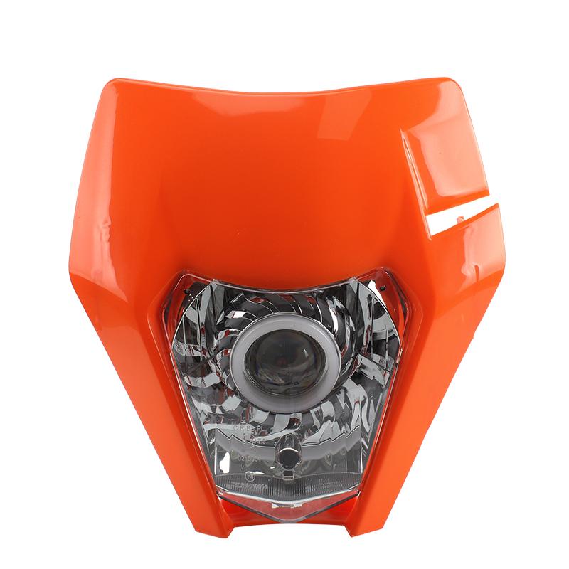 Headlight Plate Motorcycle Headlight For KTM Led EXC XC SX EXCF XCW SXF 125 To 500 2018-2023 Supermoto Enduro Motocross Headlamp