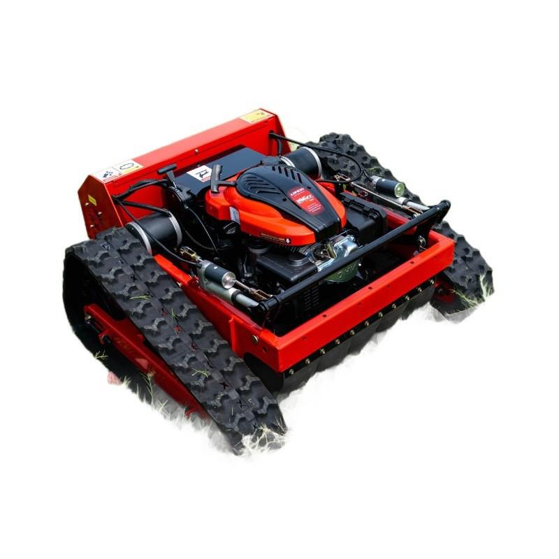 Tracked Remote Control Lawn Mower & Trimmer for Home, Farm, and Municipal Use