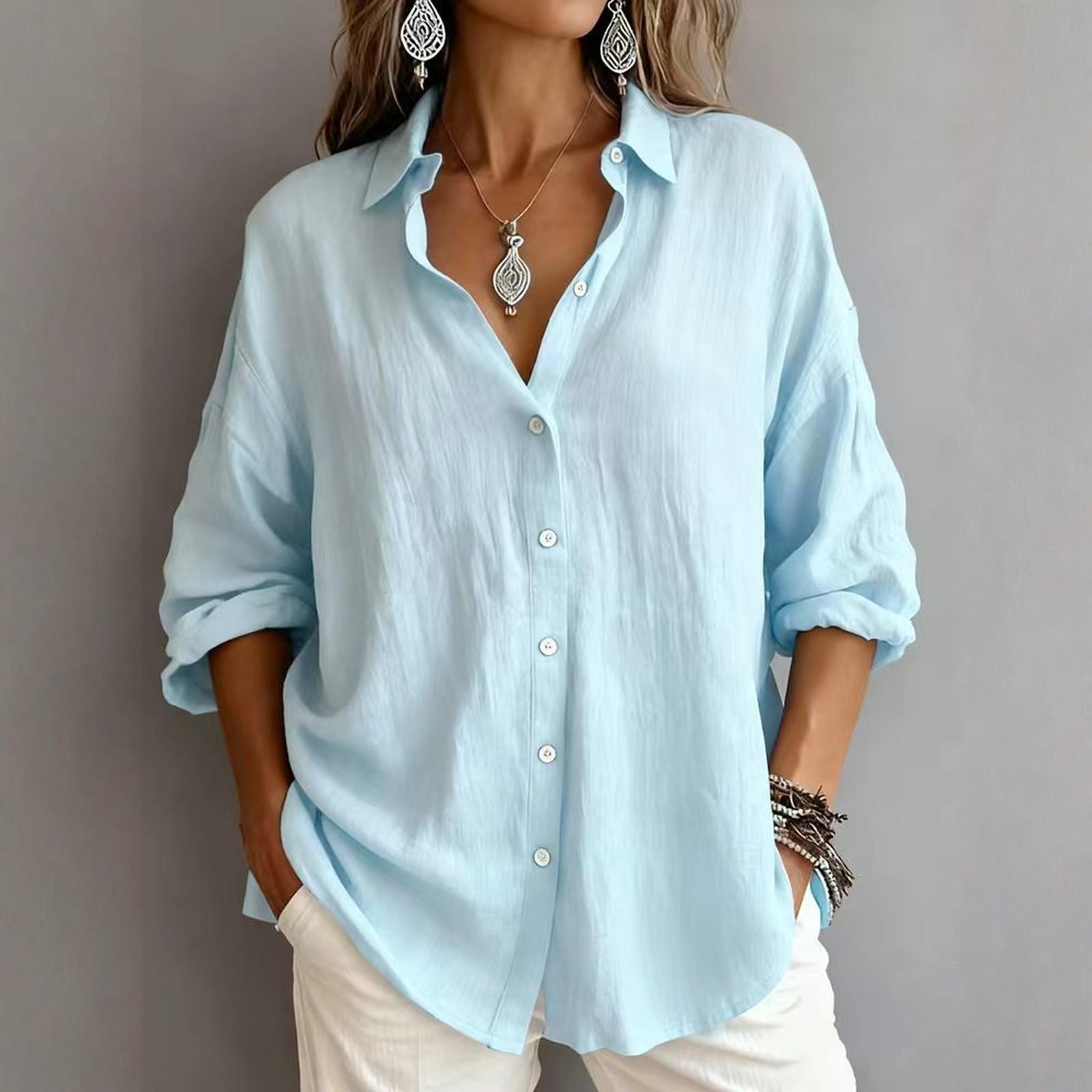 Женский модный повседневный -цветной топ S