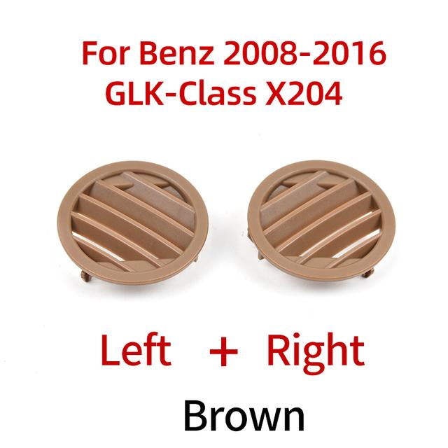 LHD RHD Car 3 Colors Dashboard Air Conditioner A/C Vent Grille Cover Panel For Mercedes Benz  2008-2016 X204 GLK300 250 260 350