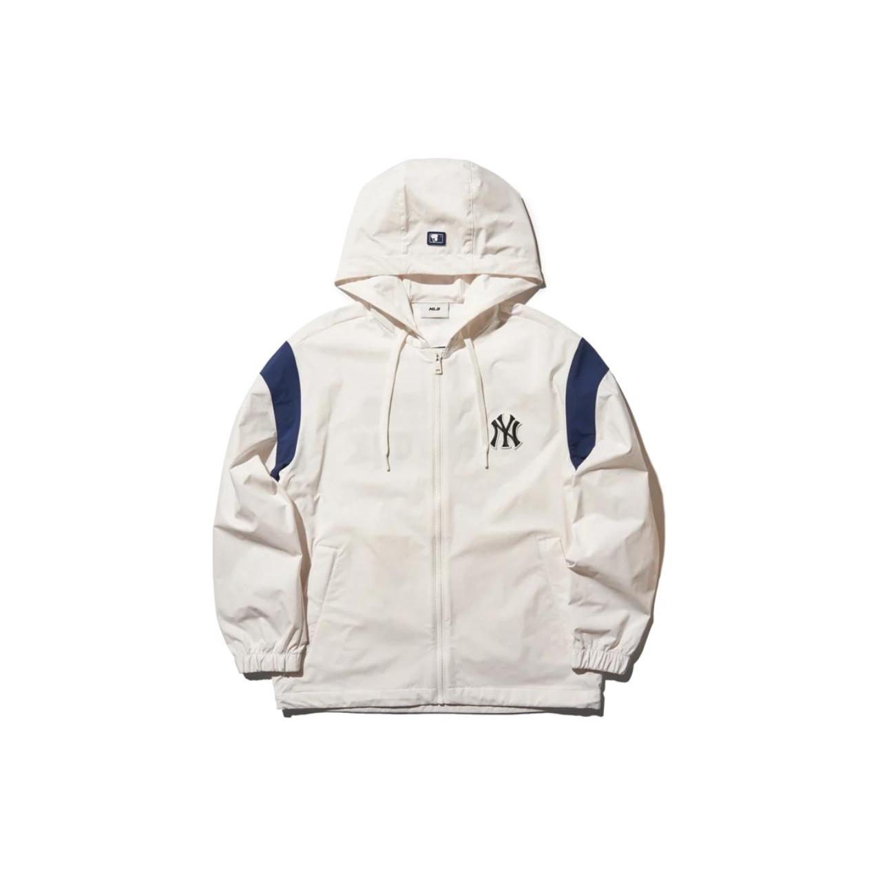 

New MLB SS24 New York Yankees Jackets Coats Unisex Cream 3AWJV0343-50CRS L