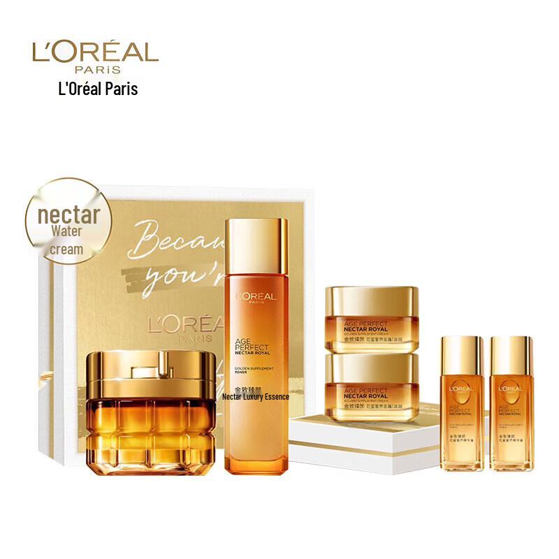 

L Oréal Golden Age Honey Skincare 6-Piece Gift Set