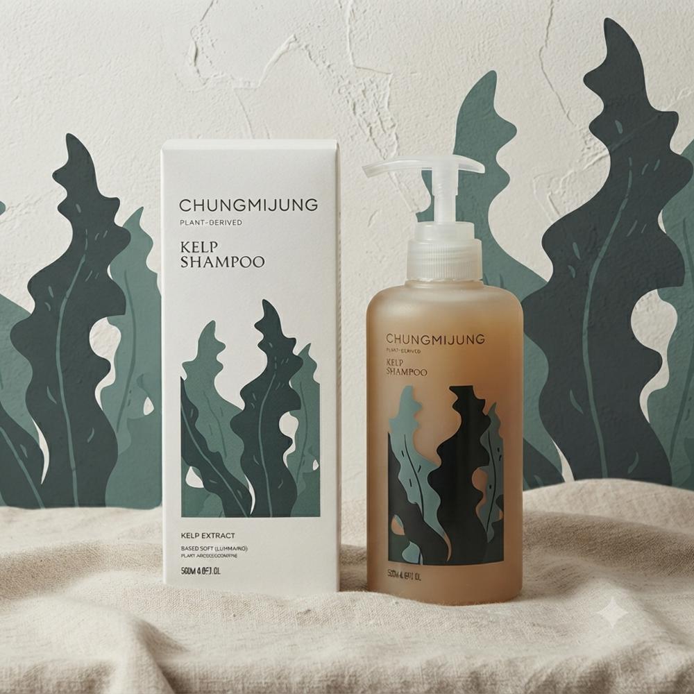 Cheongmijeong Kelp Treatment 500ml (Special Offer) Full-size 500ml Special Offer + Free 21ml Shampoo (1 pcs)