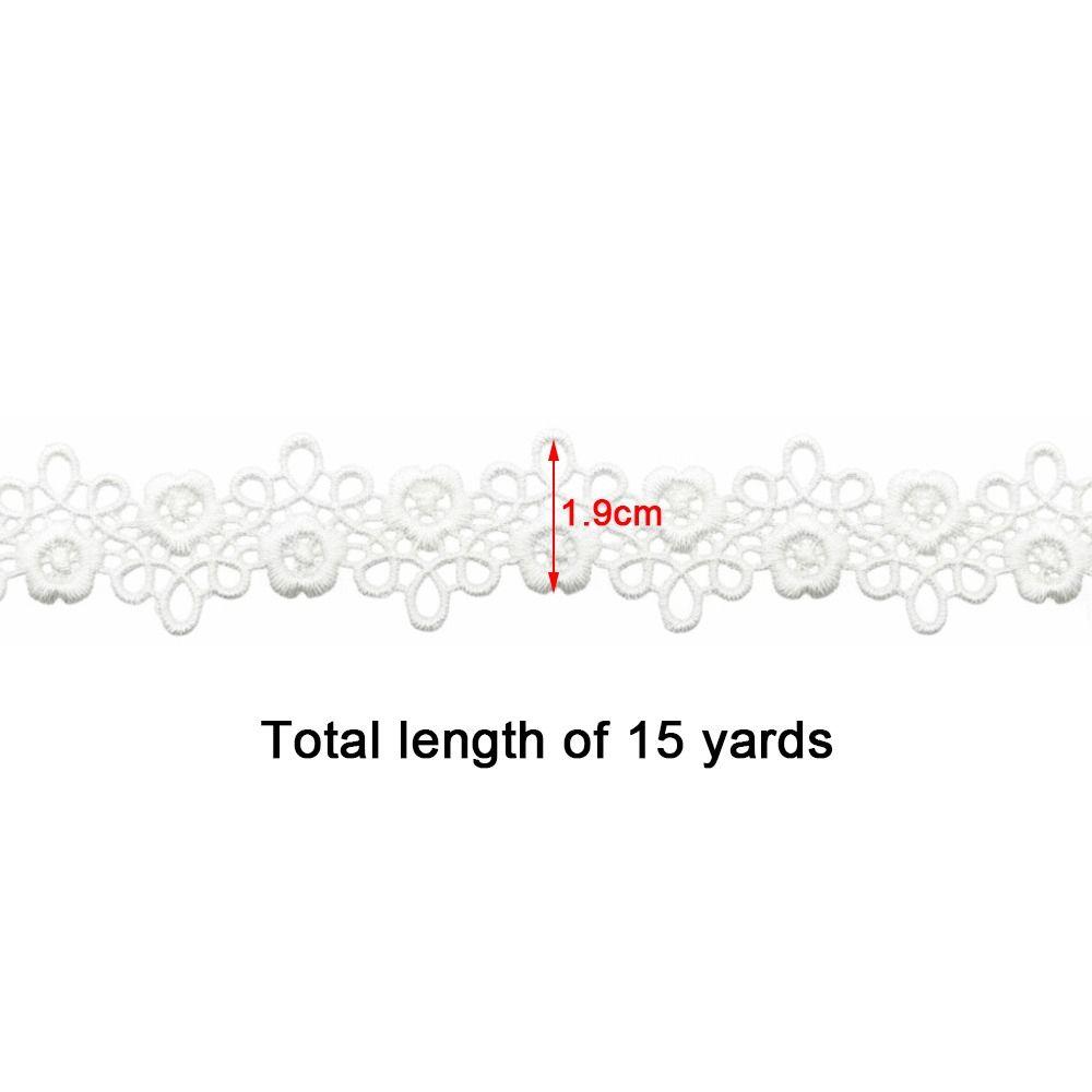 Variety Colour Embroidery Lace Polyester Material Handmade Accessories Apparel Accessories