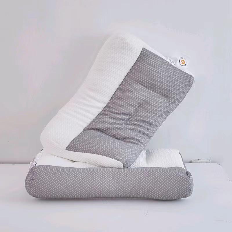 Light Luxury 3D Feather Velvet Neck Support Massage Pillow, Japan