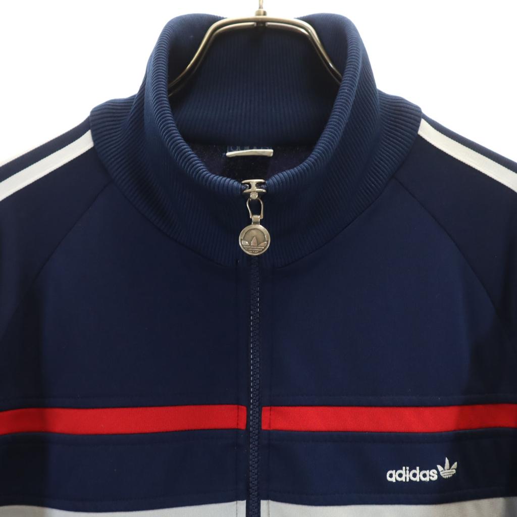 Adidas 70s West German Tag Vintage Track Jacket O Navy Descente Jersey Men's Used