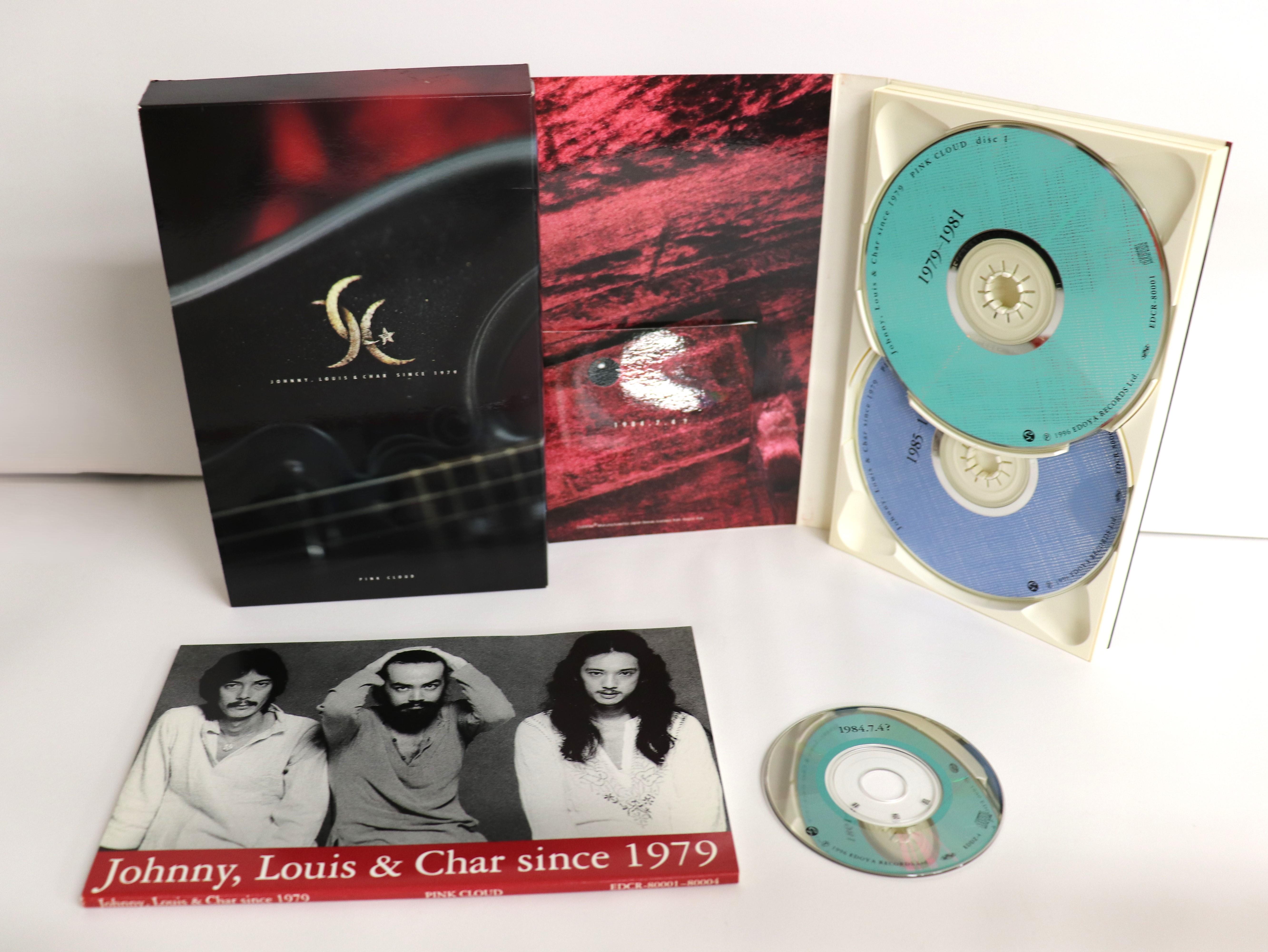 

CD PINK CLOUD Johnny. Louis Ando Char Since 1979 EDCR800014 BMG 1996 Japan Japanese PopRock Used
