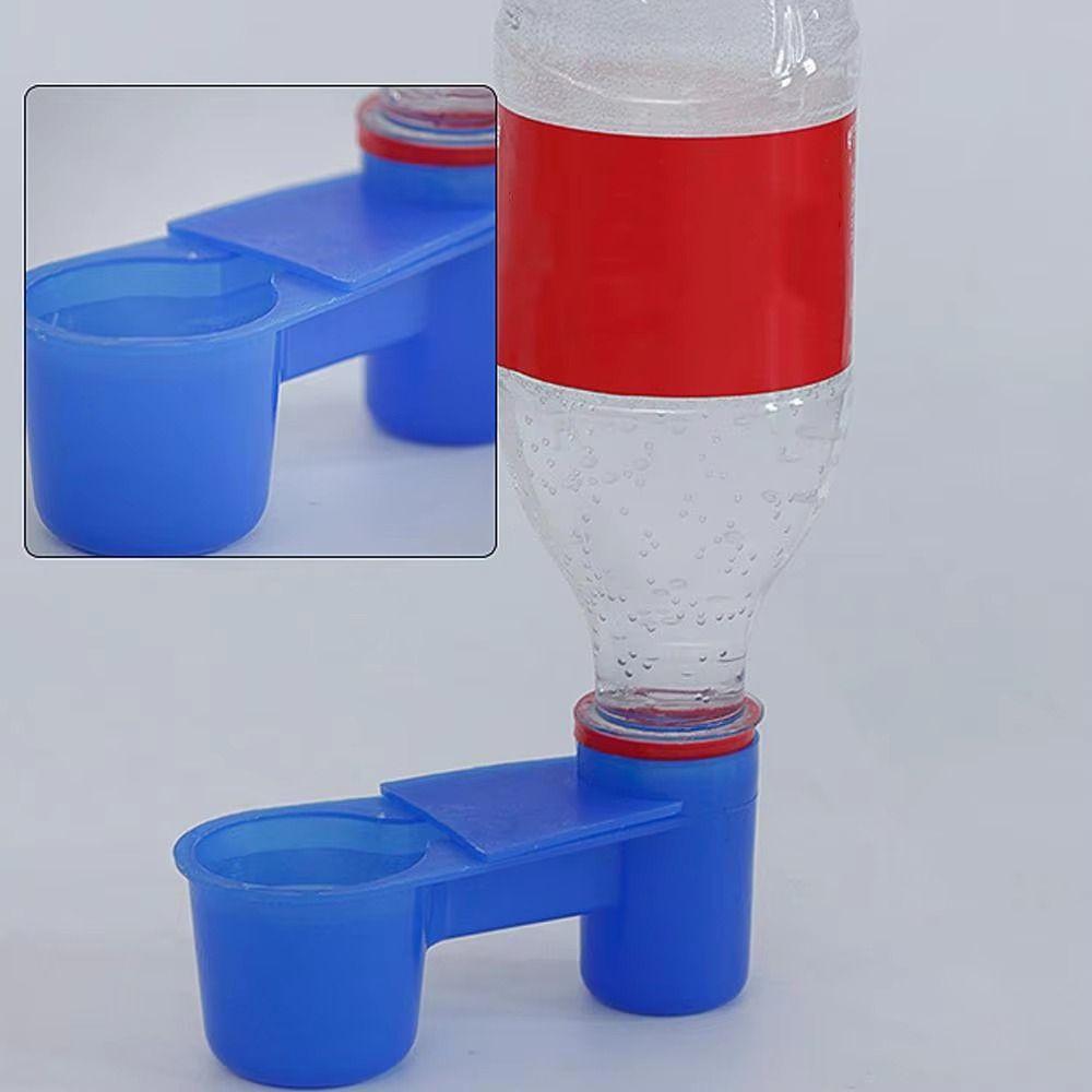 Large Capacity Pet Bird Waterer Bottle Interface Thickened Automatic Drinker Double-mouth Splashproof Parrot Cage Waterer
