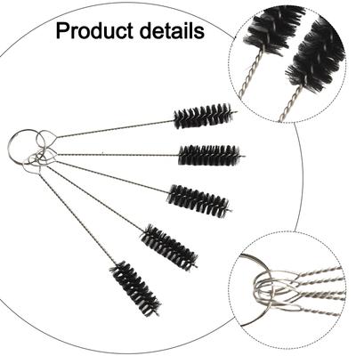 Cylinder Tube Brush 5 Pcs/set Bores Multi-function