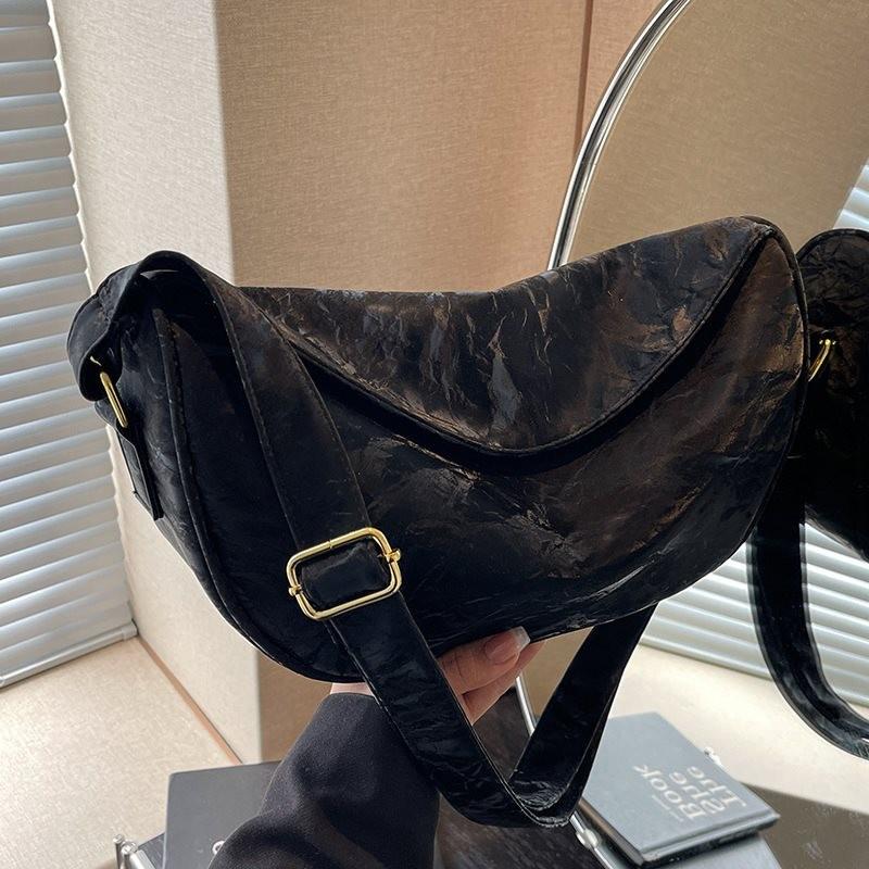 Chic Large Size Womens Bag Trendy Soft Feel Summer Crossbody Satchel With Unique Style