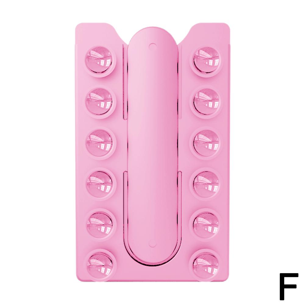 2v1 Nálepka na zadní stranu Přísavka Držák na mobilní telefon Silikonová podložka pod hrnek Stojan na smartphone na zeď Pro skleněné obklady Hladké stěny nebo Stůl