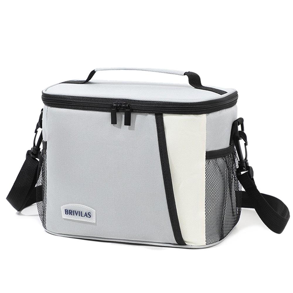 Creative Large Capacity Insulated Lunch Bag Reusable Food Drink Storage Women's Casual Handbag Waterproof Camping Picnic Bag