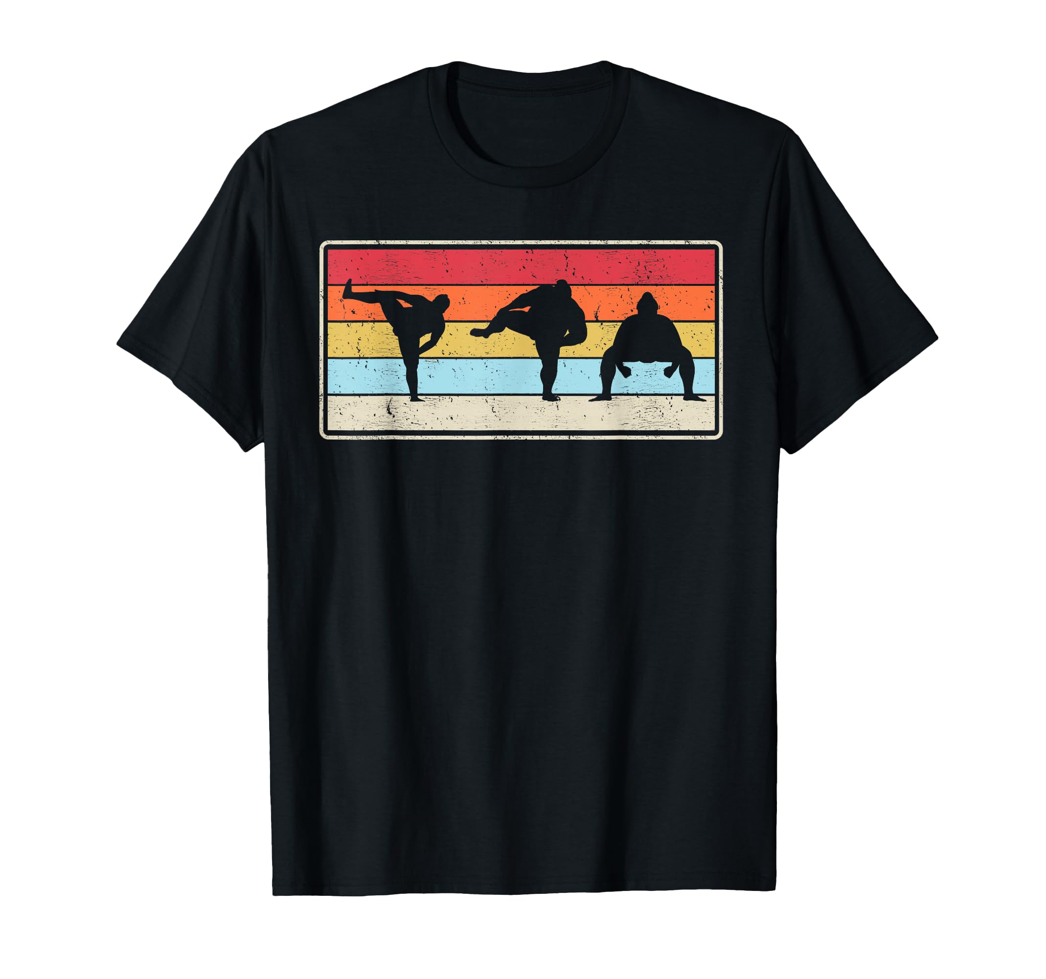 

Sumo wrestler pose sumo fan T-shirt чёрный