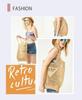 Custom Logo Women's Handmade Woven Paper Bag - Large Capacity Hollow Net Tote Handbag
