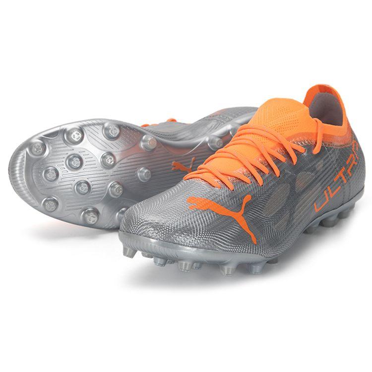 Puma Ultra 1.4 MG Instinct Pack Men Sneakers Silver Diamond-Silver Neon-Citrus 106720-01