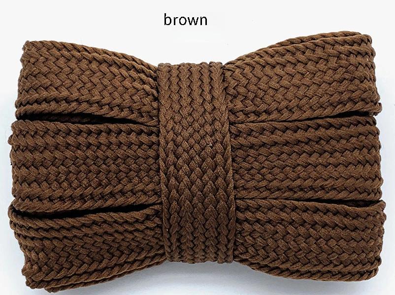 Cordones Planos Ancho 2CM Zapatillas Casuales Cordón Clásico Cordones para Zapatos Teenis para Mujer Hombre 100/120/140/160CM Accesorios para Zapatos