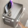 Toilet Paper Holder Commercial Grade No Drill Wall Mounted Moisture Proof Corrosion Resistant for Office Restroom