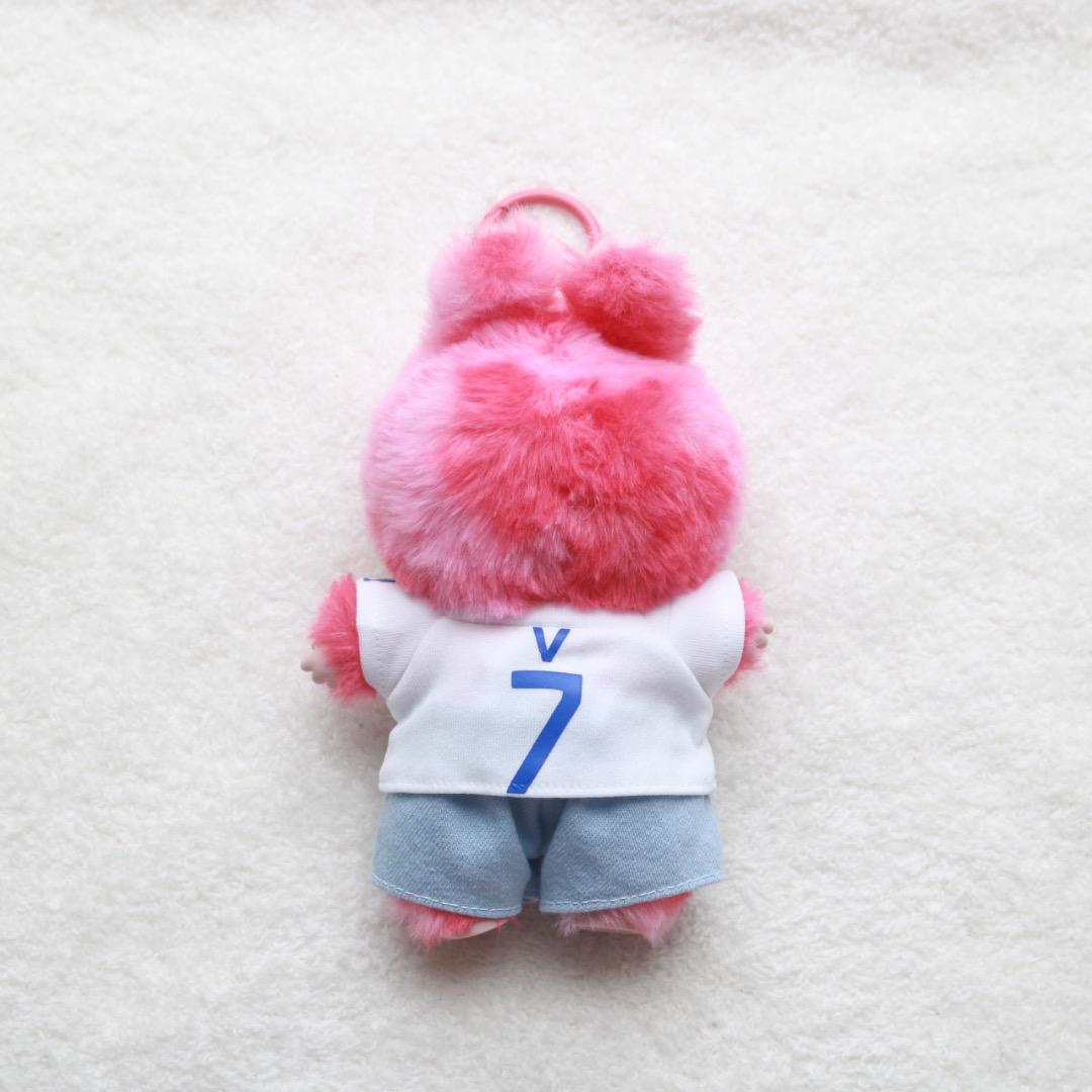 

[Б/У] Плюшевая игрушка Lovebu Labubu в костюме V BTS