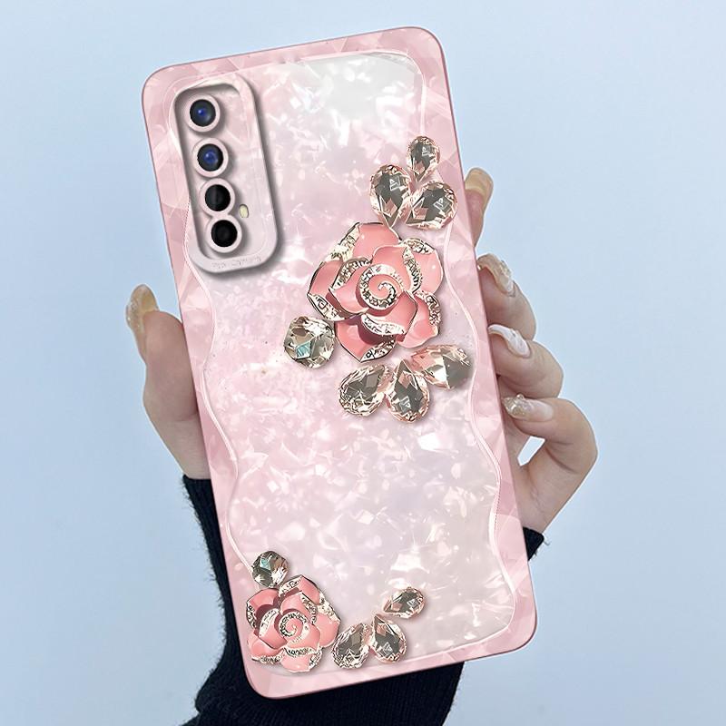 For Realme 7 Phone Case Fashion Simplicity Soft Liquid Silicone Shell Back Cover For Realme 7 Pro RMX2170 Realme7 RMX2151 Fundas