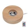 LED Light Base Wood Material Eco Friendly Elegant Style Sturdy Durable Wide Application Color LED Base