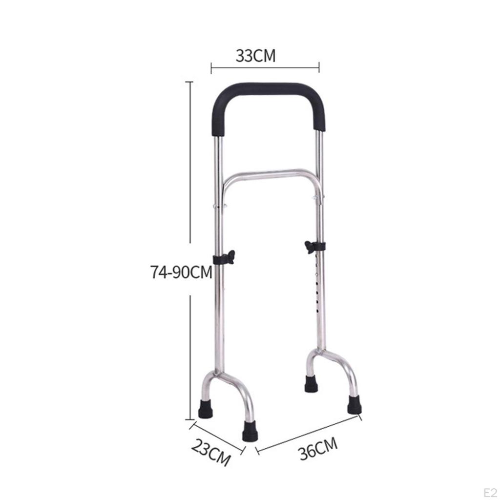 Walking Stick Lightweight Portable u shape Comfortable Handles for Elderly