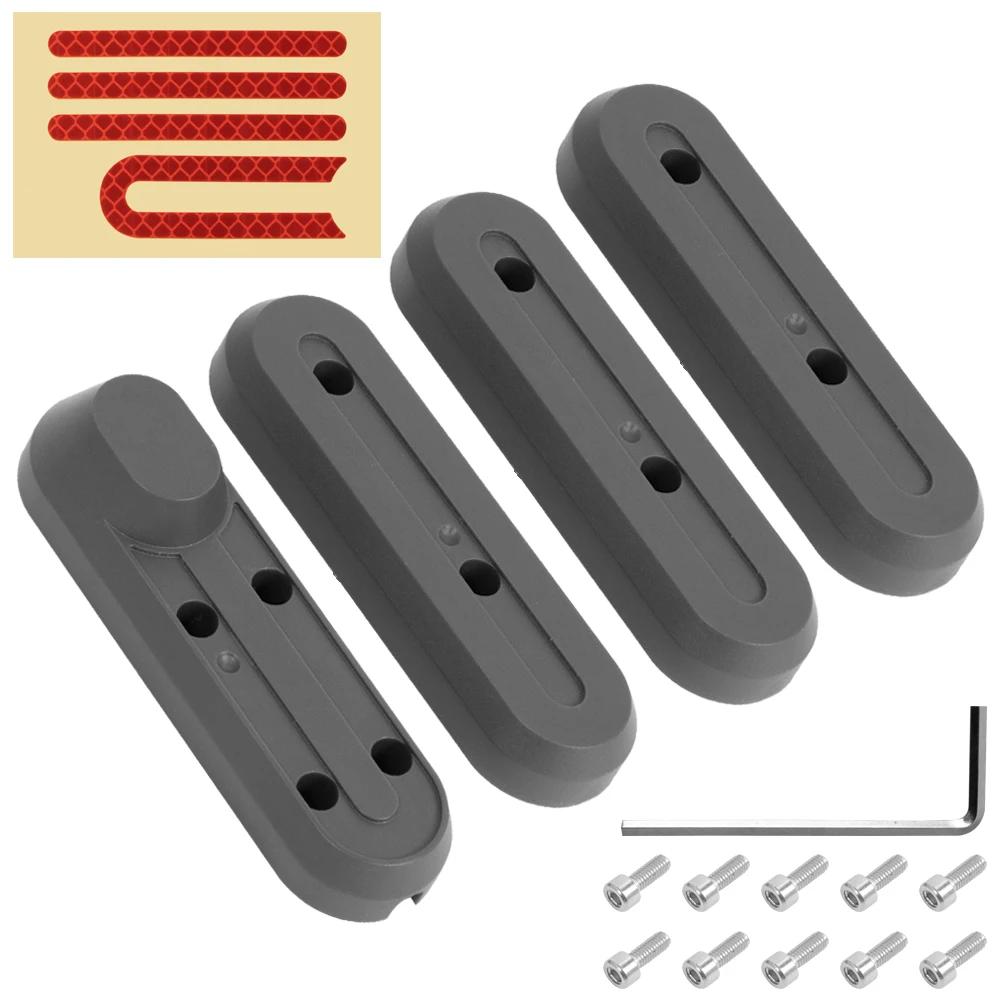 Wheel Cover Protect Shell Sticker For Xiaomi Electric Scooter Pro 1S M365 Front And Rear Safety Reflective Wheel Hubs Cap Parts