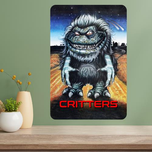 Critters Classic Horror Movie Metal Poster Sign 20x30cm(7.8x11.8inch)
