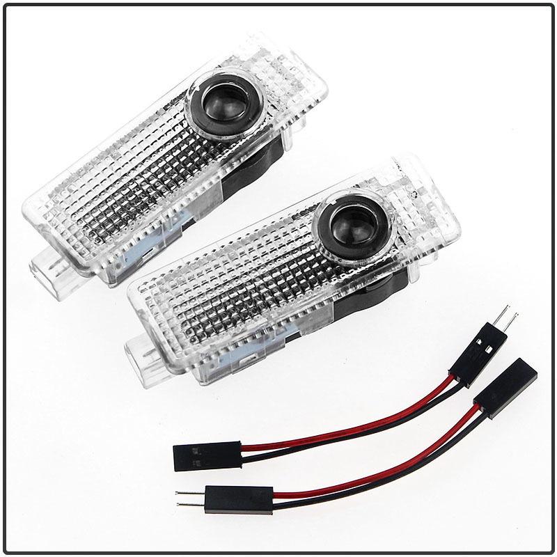 2 Stück Welcome LED-Licht Auto Türplakette Kabelloser HD-Projektor für MINI Cooper F54 F55 F56 R56 R60 Roadster Clubman Coupe