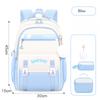 Set da 3 Pezzi Zaino Scolastico per Bambini per Ragazze con Set Porta Pranzo Astuccio Zaini Scolastici Elementari Primari Medie Superiori College