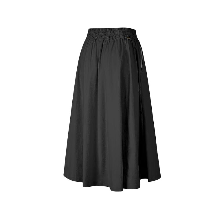 Skechers Outdoor Series Plain Woven Loose Casual Long Skirt Women Skirts P226W125-0018
