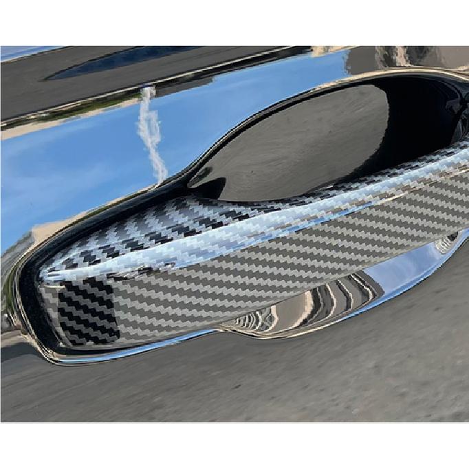 Carbon Fiber Car Door Handles Cover Trim For Honda Accord