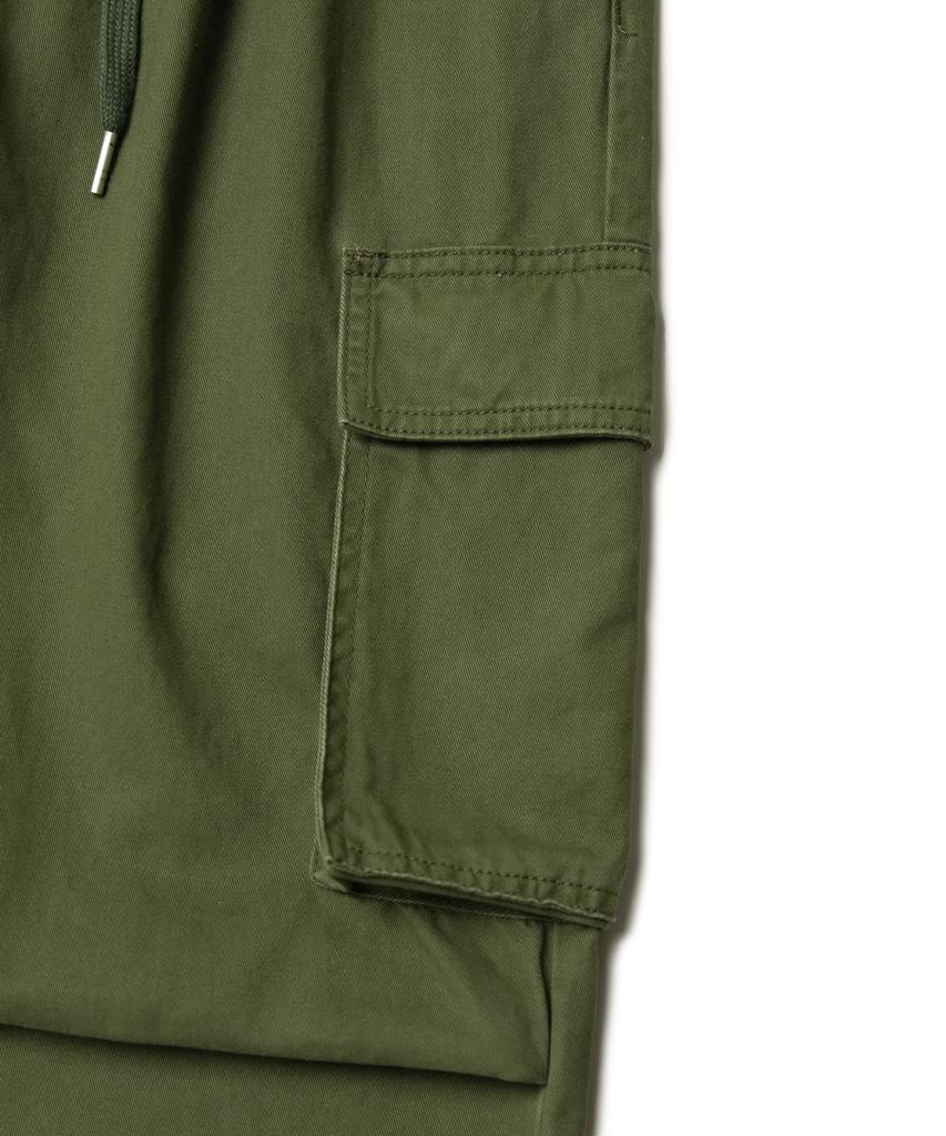 AOTT Cotton Wide Cargo Pants Khaki