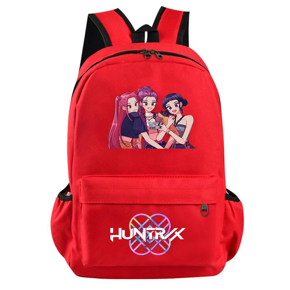 Anime Kreslený K-Pop Lovci Démonů Potisk Batoh pro Teenagera Studenta Dívku Chlapce Školní Taška Velkokapacitní Voděodolná Cestovní Taška Dětský Dárek