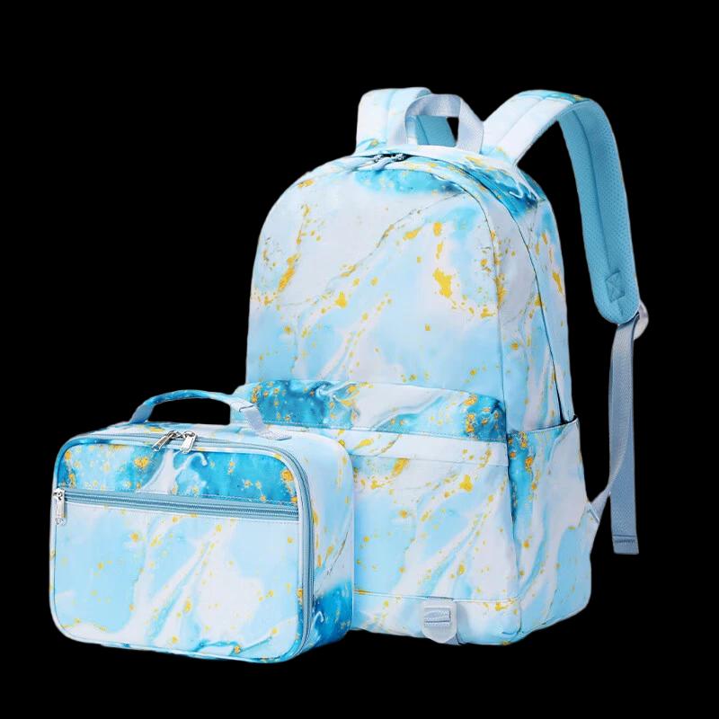 Li Shen Two-Piece Trendy Backpack Set One Size