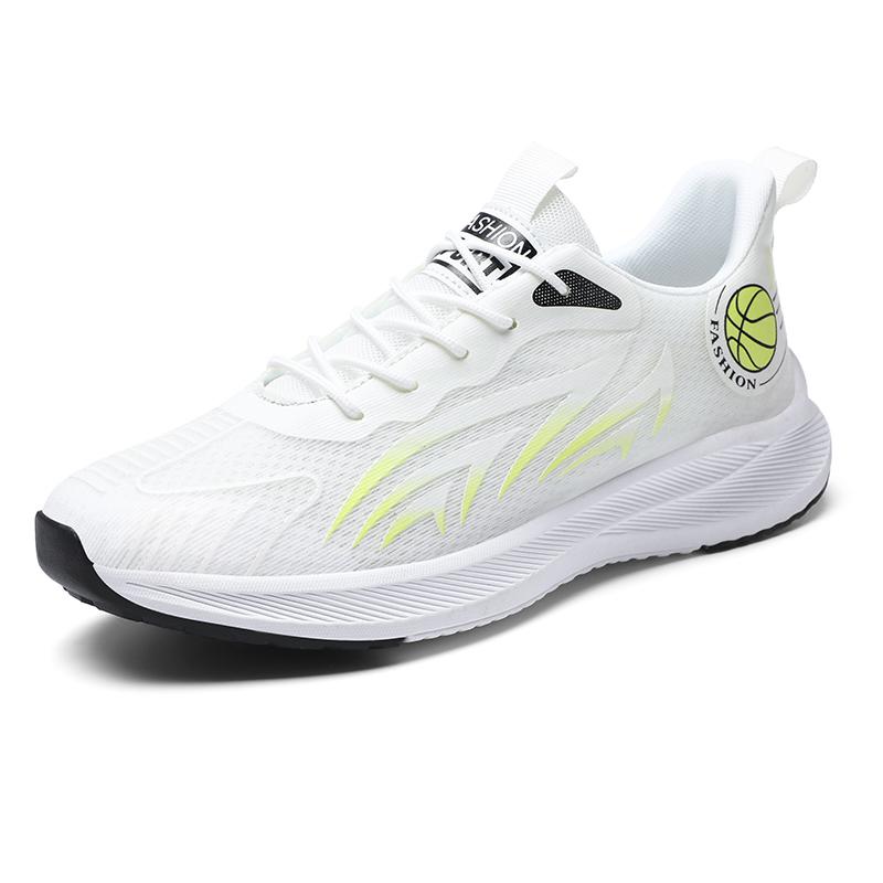 Men Tennis Shoes Mesh Lightweight Breathable Comfortable Casual Flat Shoes Cushioning Outdoor Gym Jogging Running Shoes for Men