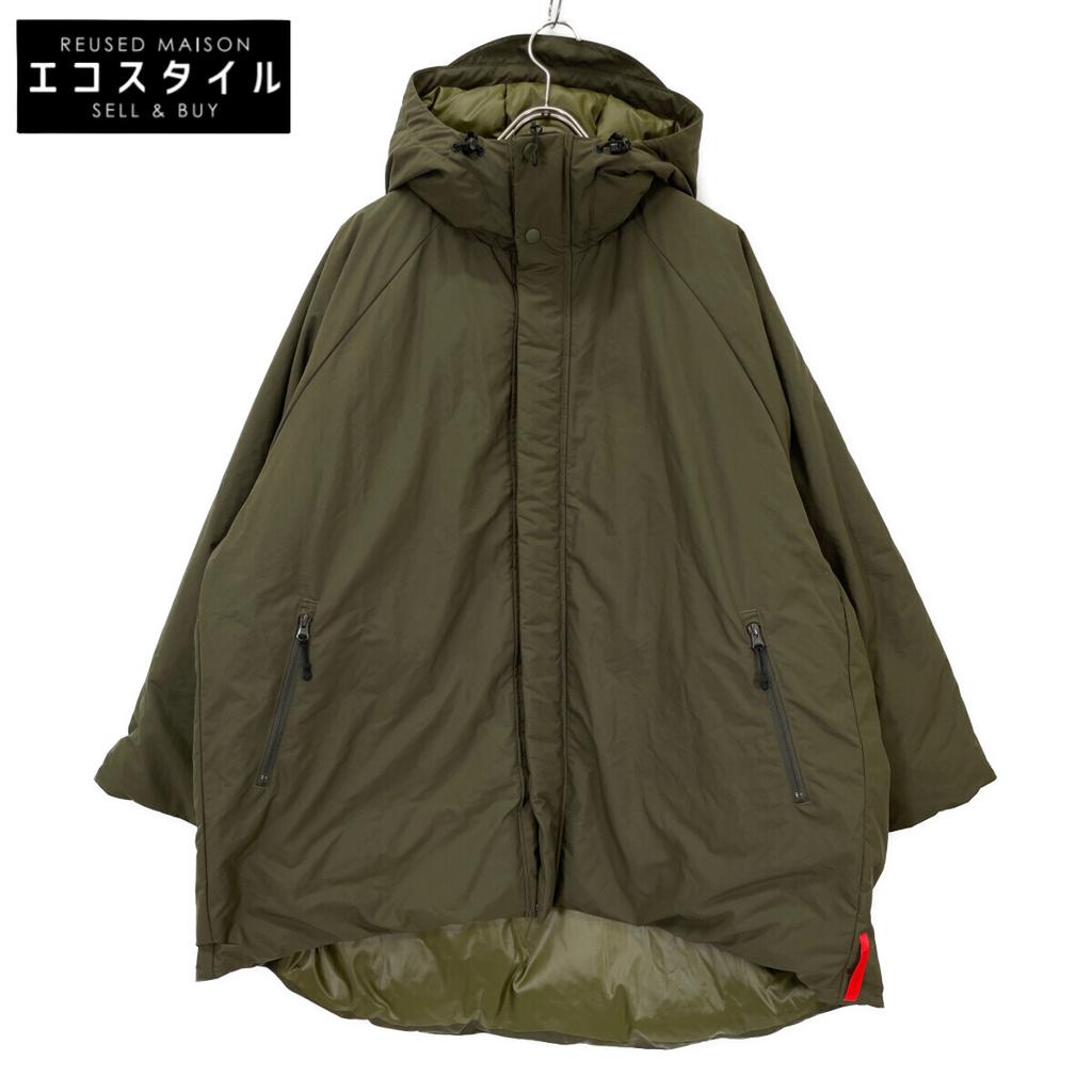ZUCCa CZ94FA730 Khaki Long Down Jacket coat M khakiUsed